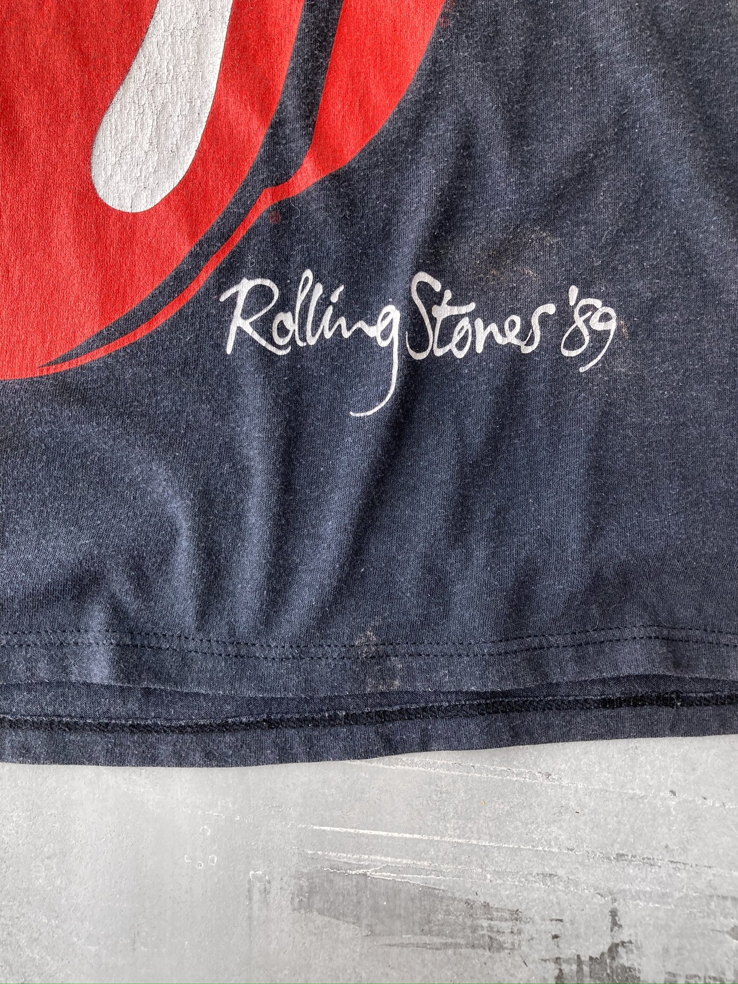 Rolling Stones T-Shirt '89 - Medium