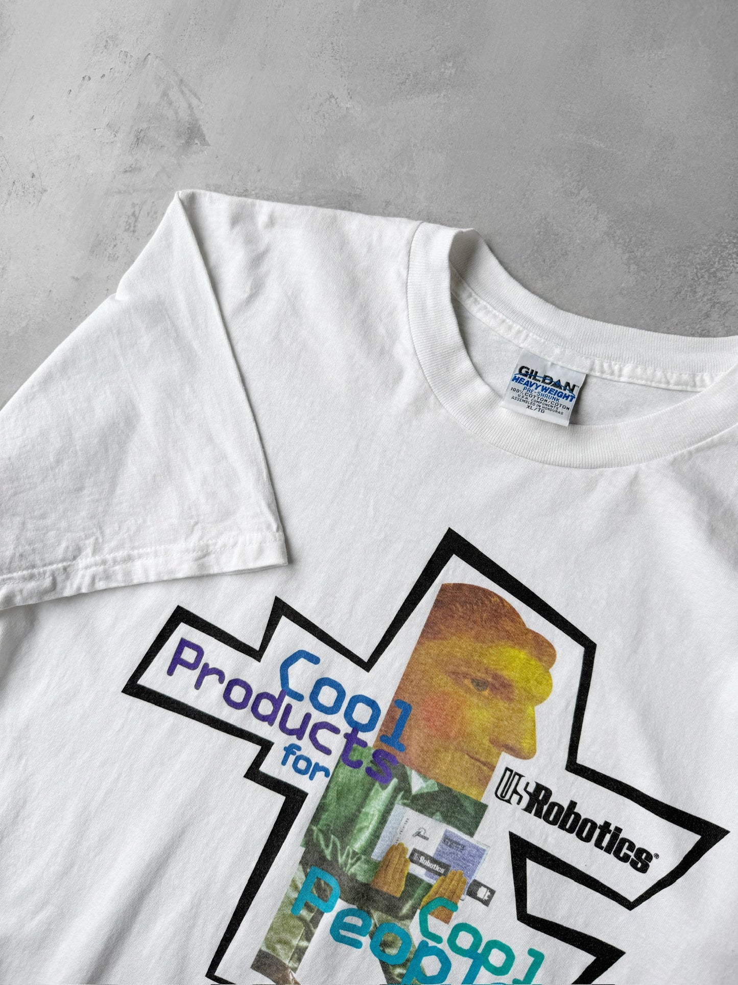 US Robotics Graphic T-Shirt 90's - XL