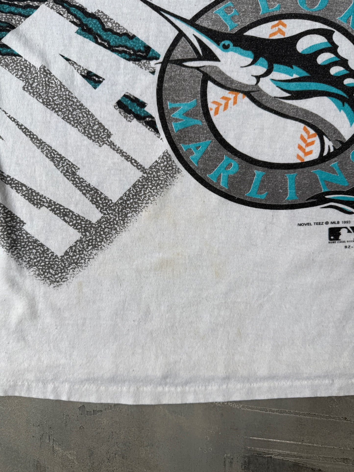 Florida Marlins AOP T-Shirt '93 - Medium