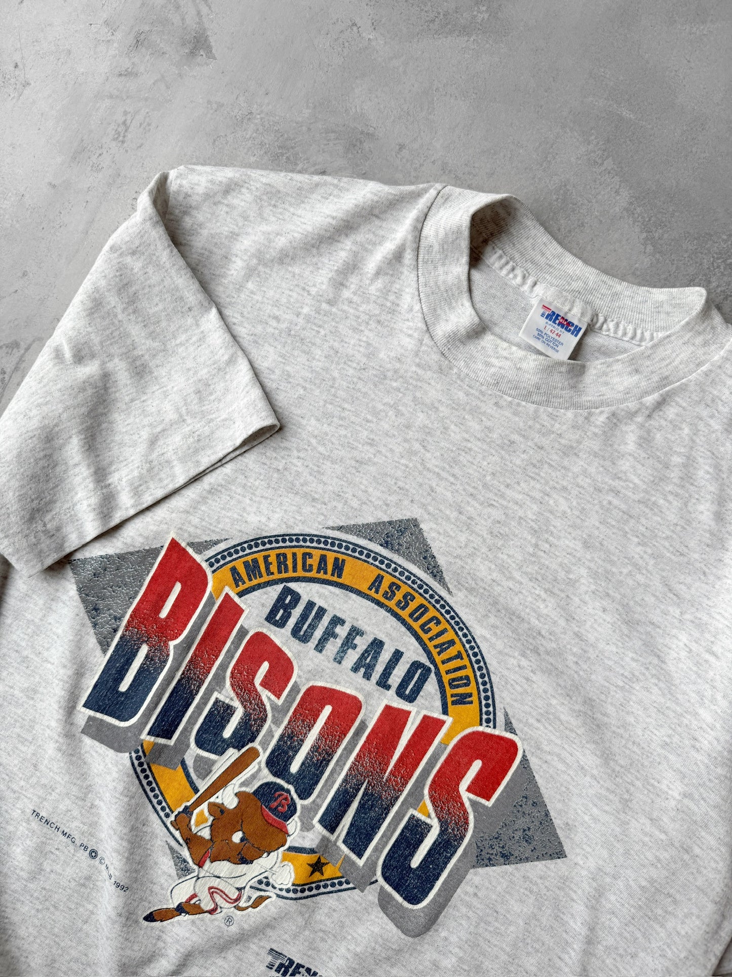 Buffalo Bisons T-Shirt '92 - Medium