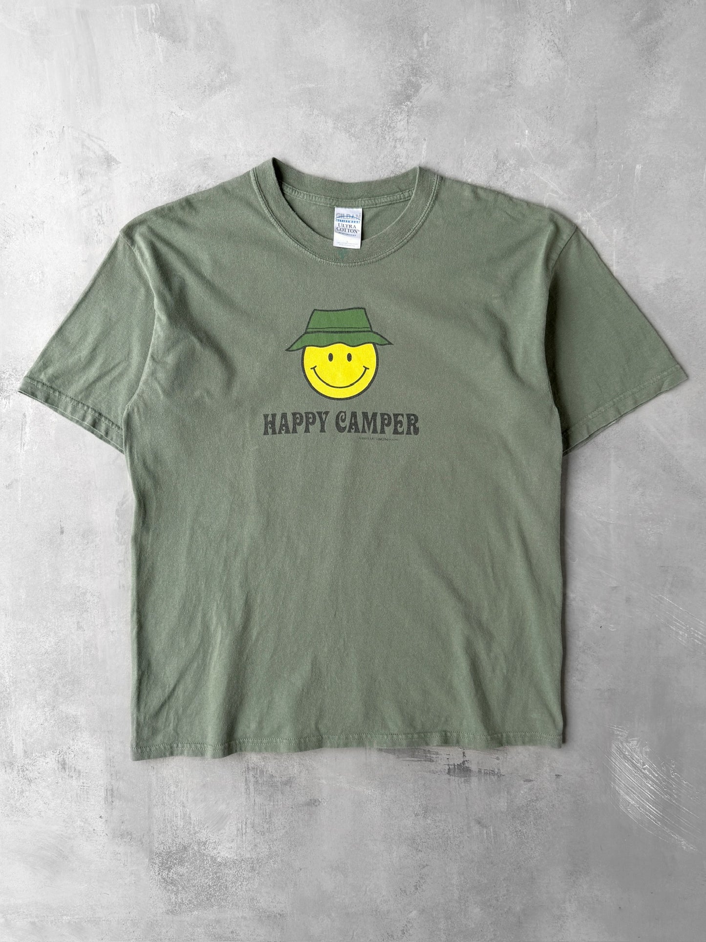Happy Camper Graphic T-Shirt '01 - Large