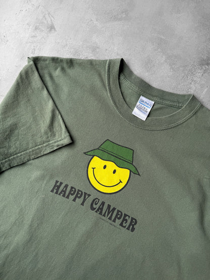 Happy Camper Graphic T-Shirt '01 - Large