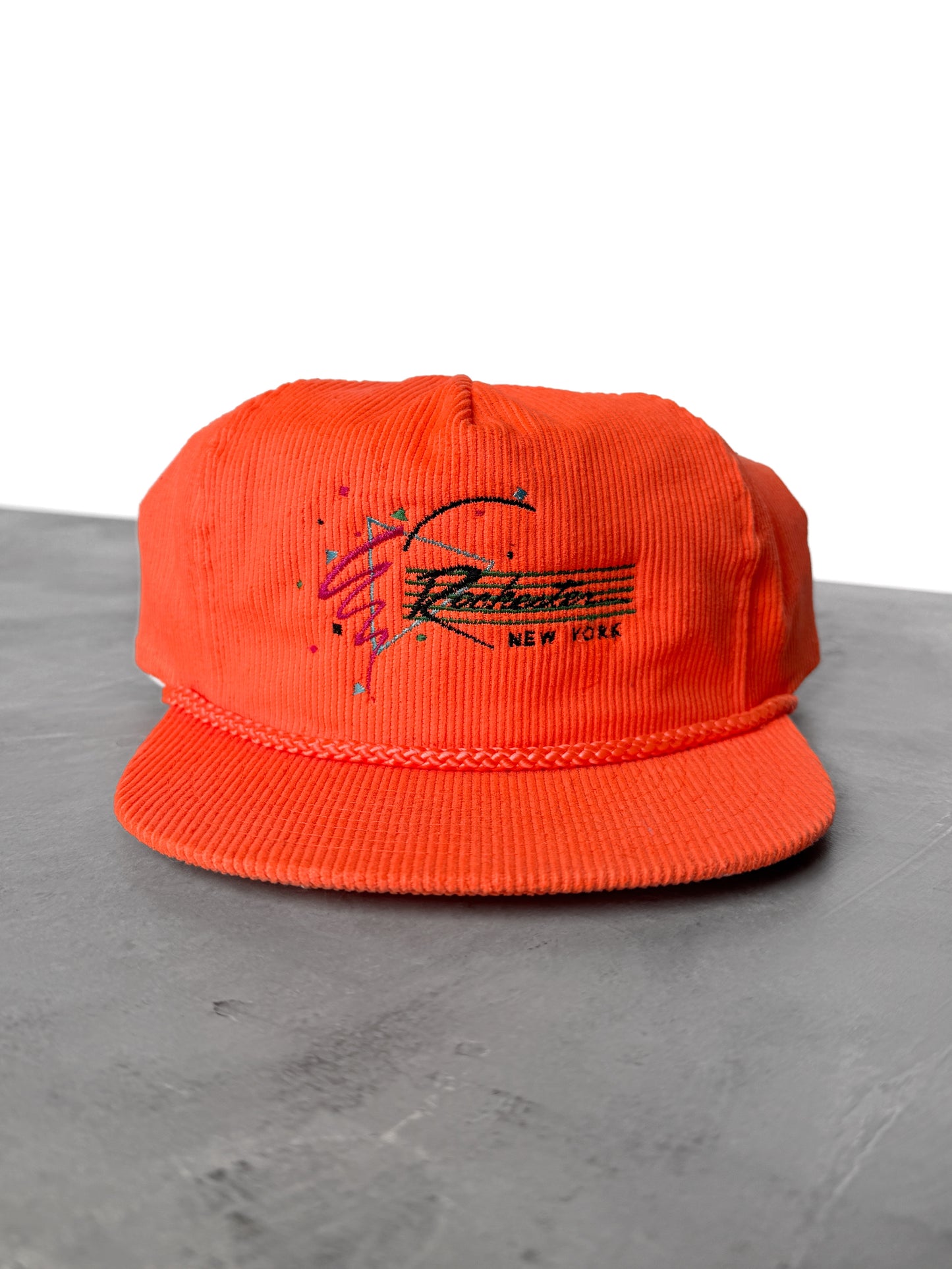 Rochester, NY Corduroy Hat 80's