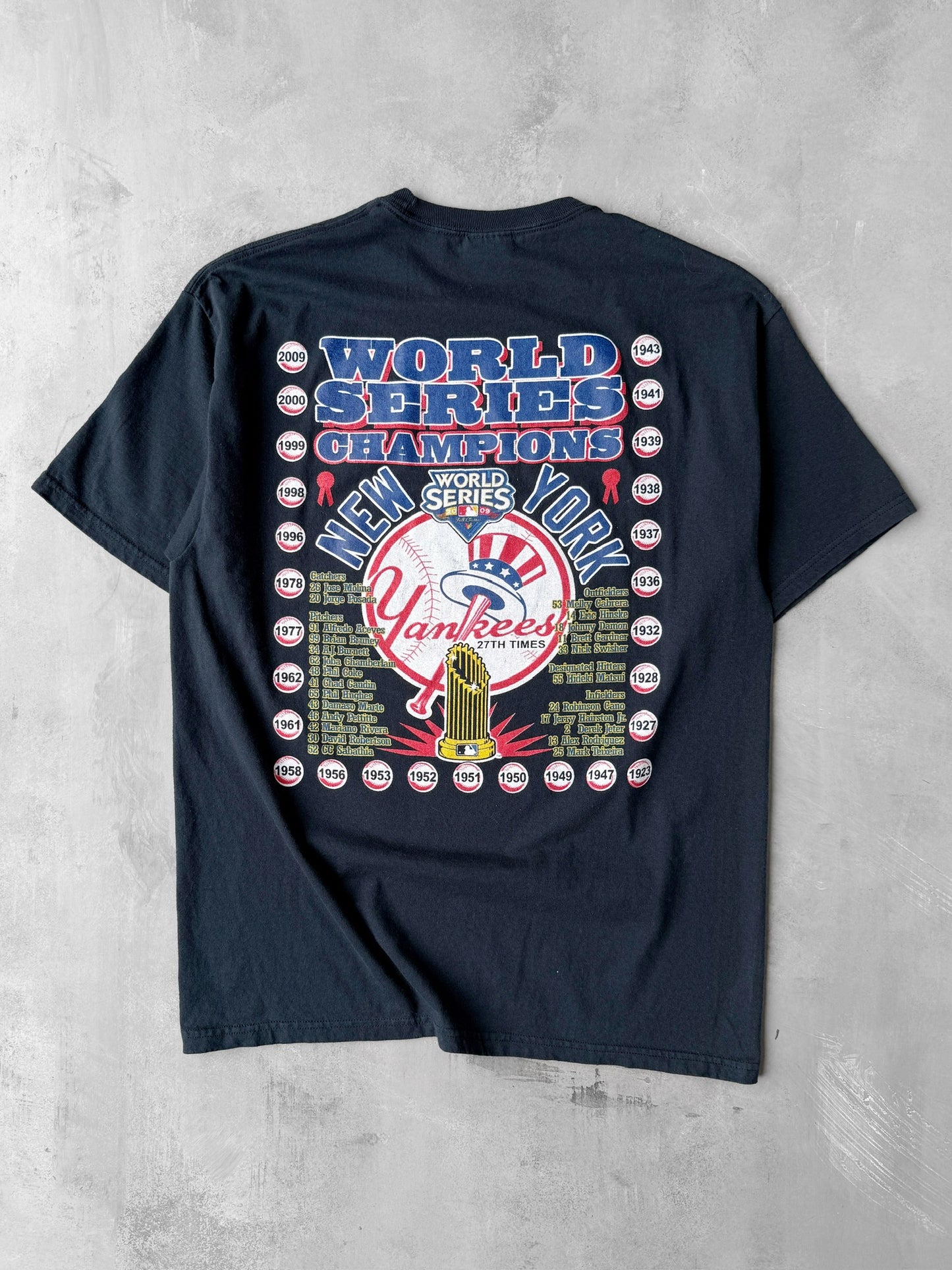 New York Yankees Parking Lot T-Shirt '09 - Large