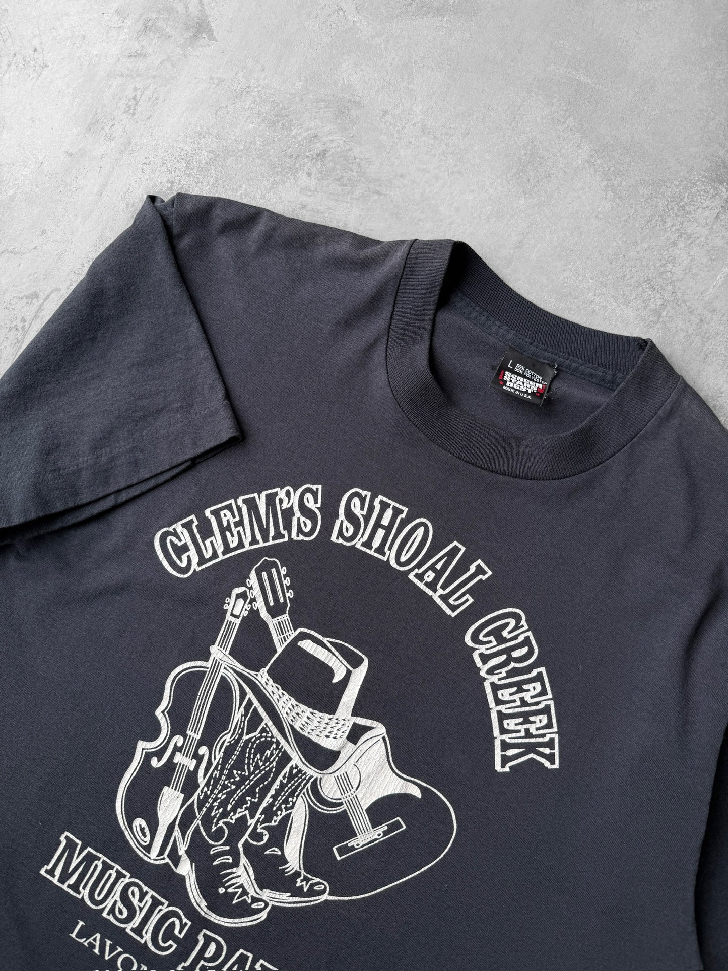 Clem's Shoal Creek Music Park T-Shirt 90's - Large