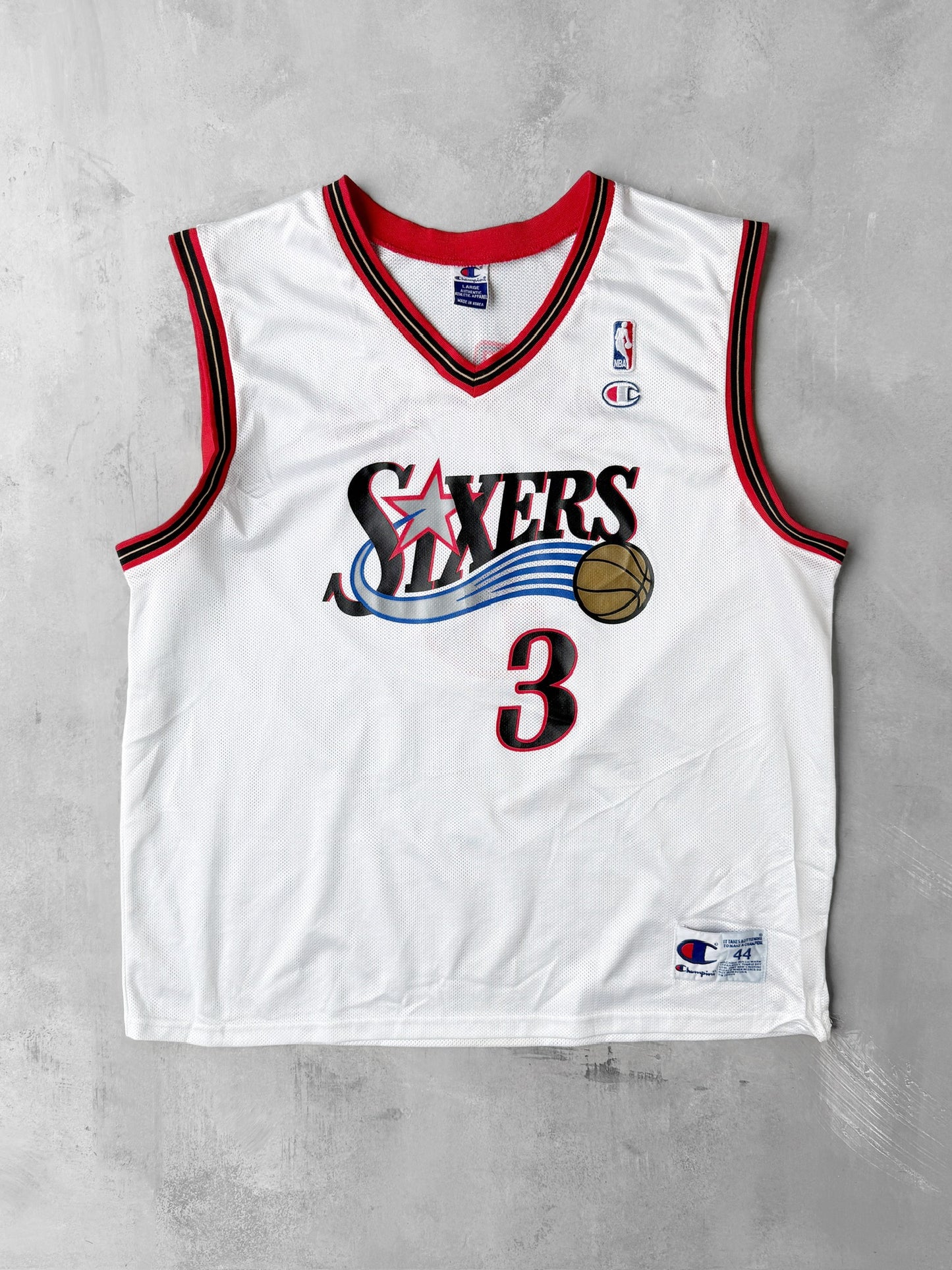 Philadelphia 76ers Jersey 90's - Large