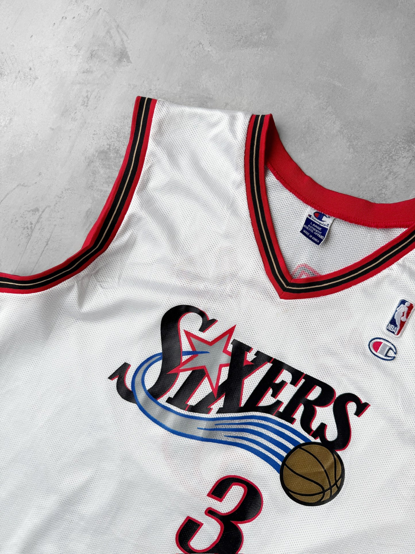 Philadelphia 76ers Jersey 90's - Large