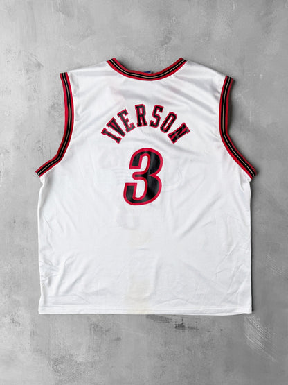 Philadelphia 76ers Jersey 90's - Large