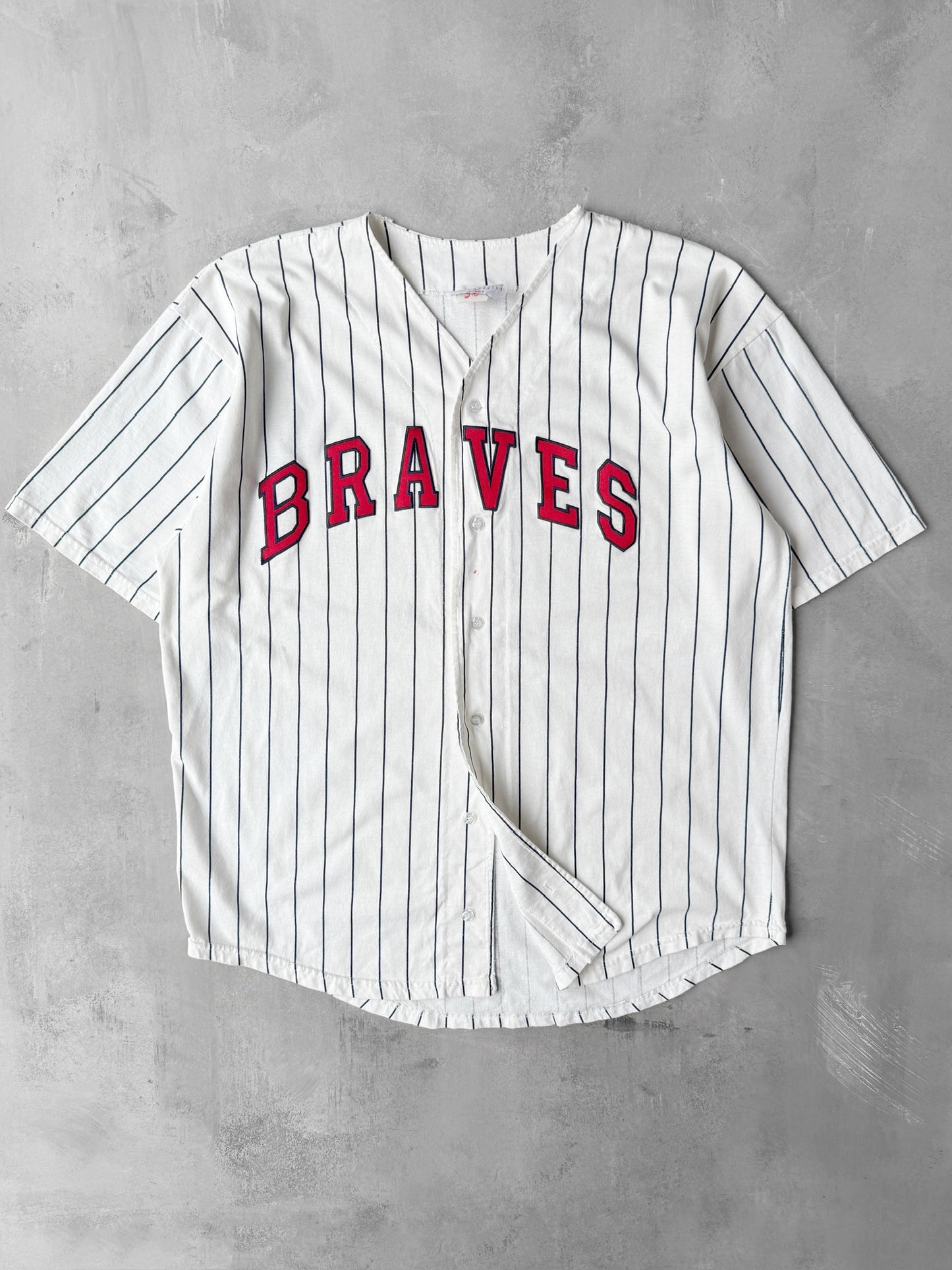 Atlanta Braves Jersey Early 90's - Large