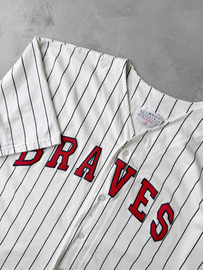 Atlanta Braves Jersey Early 90's - Large