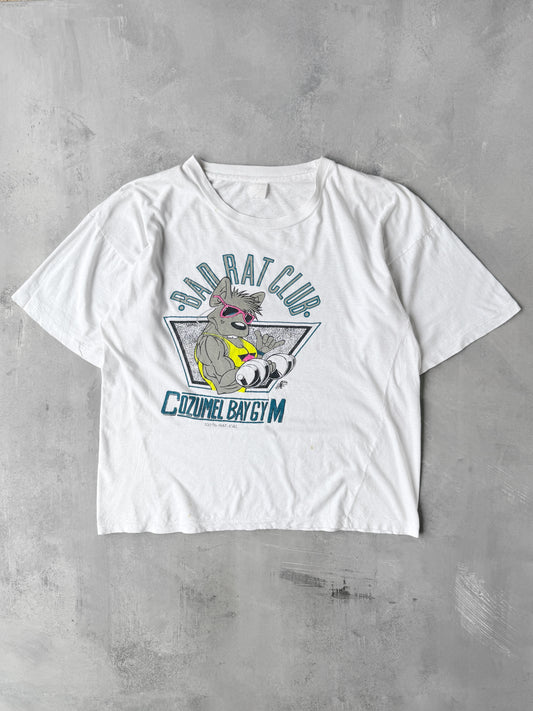 Cozumel Bay Gym T-Shirt 90's - Large