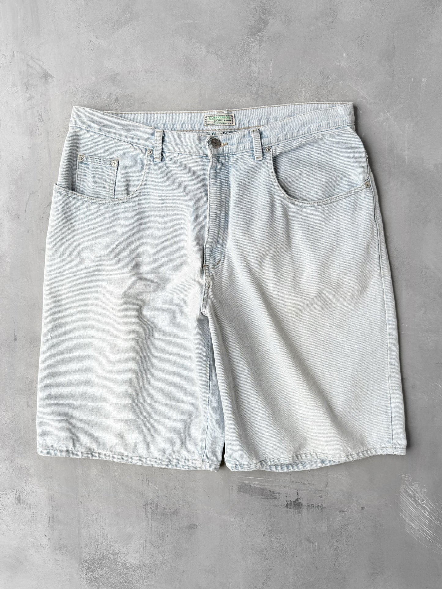Guess Light Wash Jean Shorts 90's - Size 38