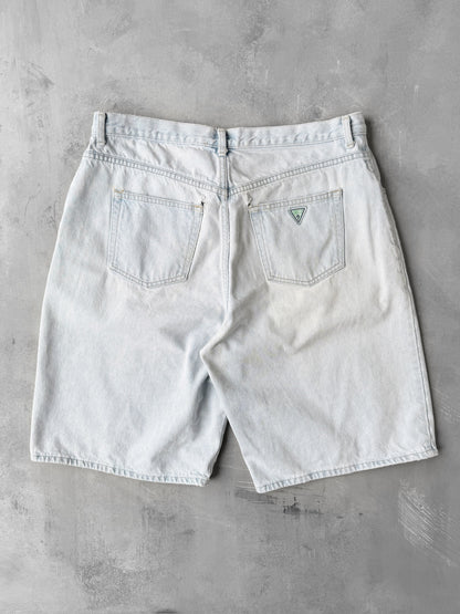 Guess Light Wash Jean Shorts 90's - Size 38