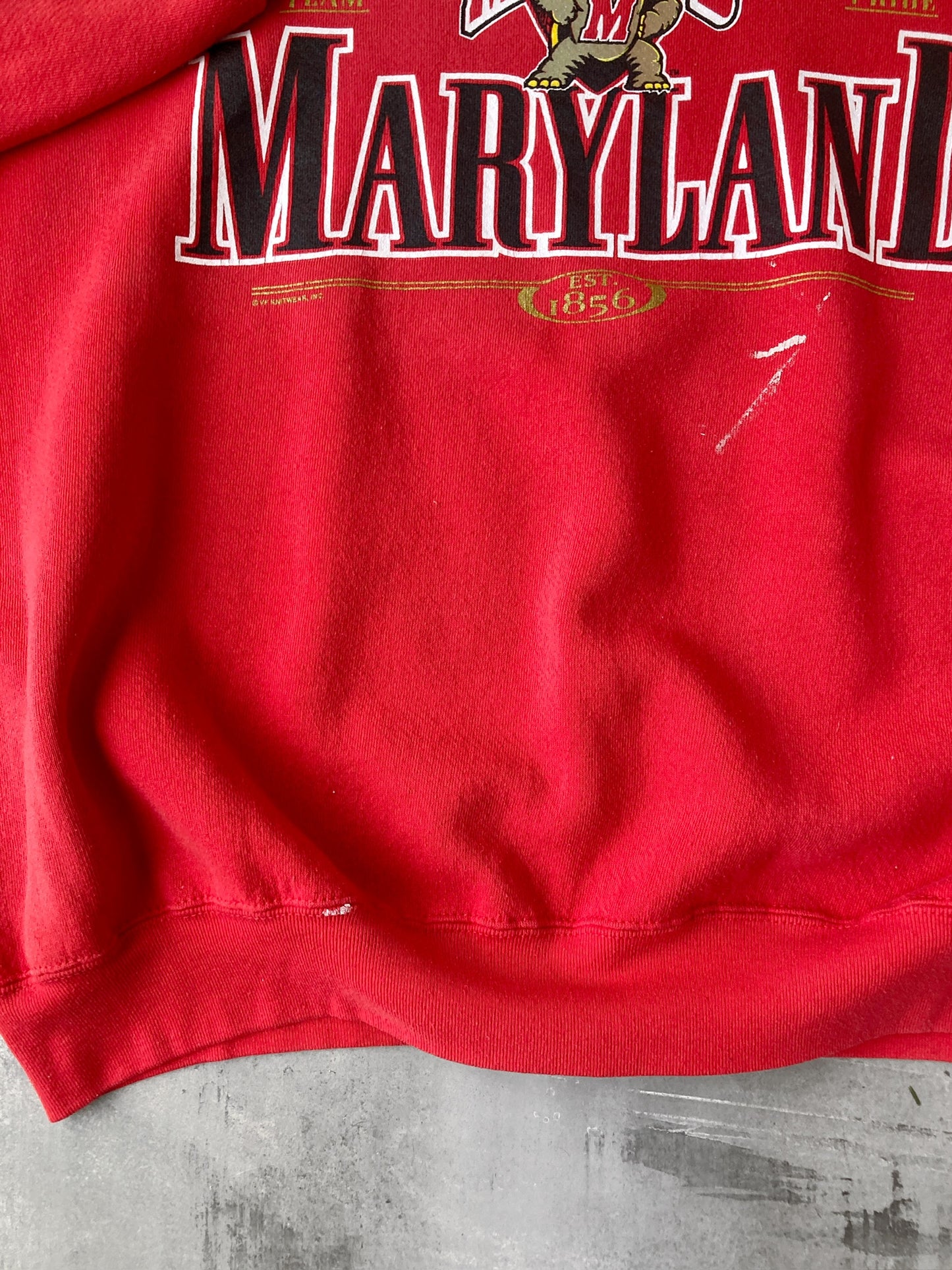 University of Maryland Sweatshirt 90's - XL
