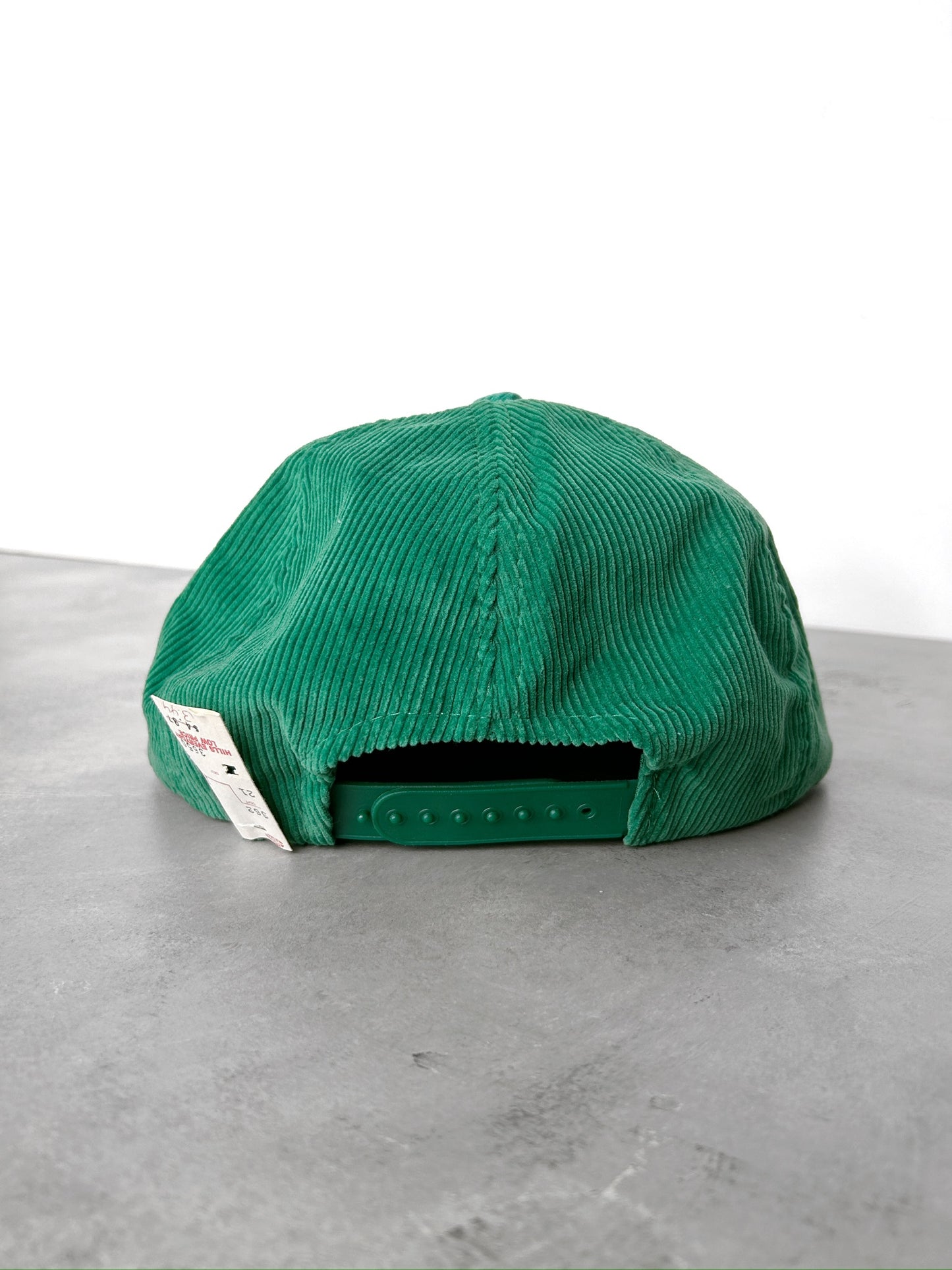 Corduroy Heineken Hat 80's