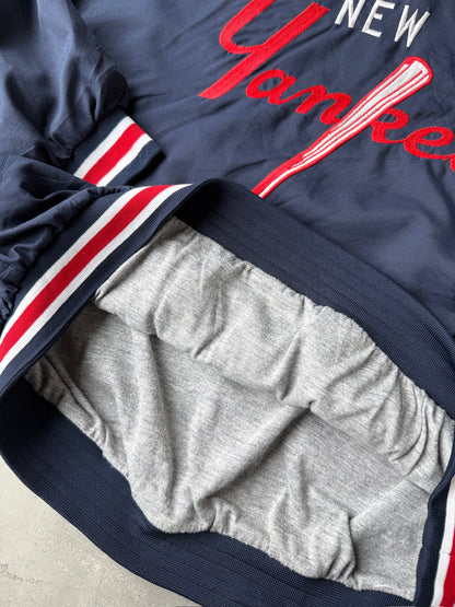 New York Yankees Pullover Jacket Y2K - Large