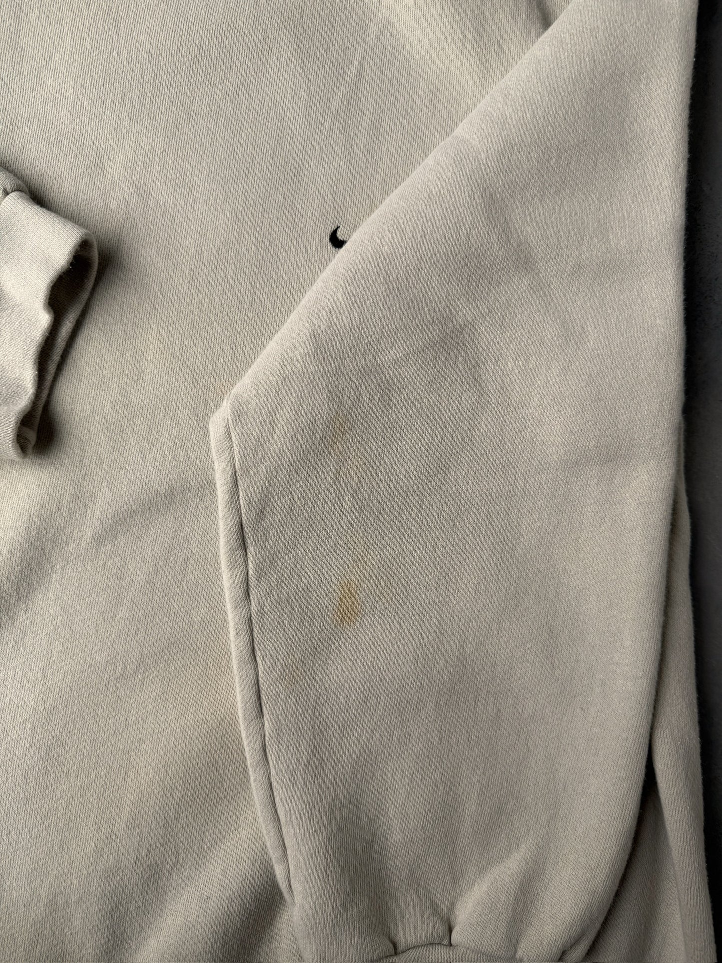 Beige Nike Essential Sweatshirt 90's - Large
