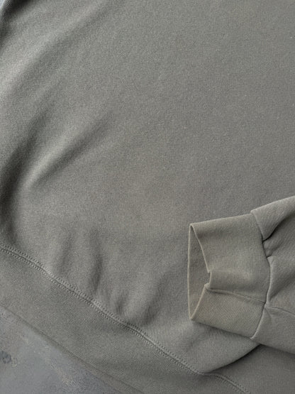 Sage Green Nike Essential Sweatshirt Y2K - Medium