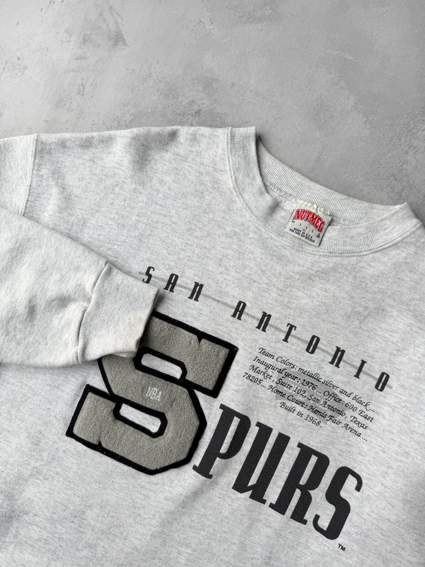 San Antonio Spurs Sweatshirt 90's - XL