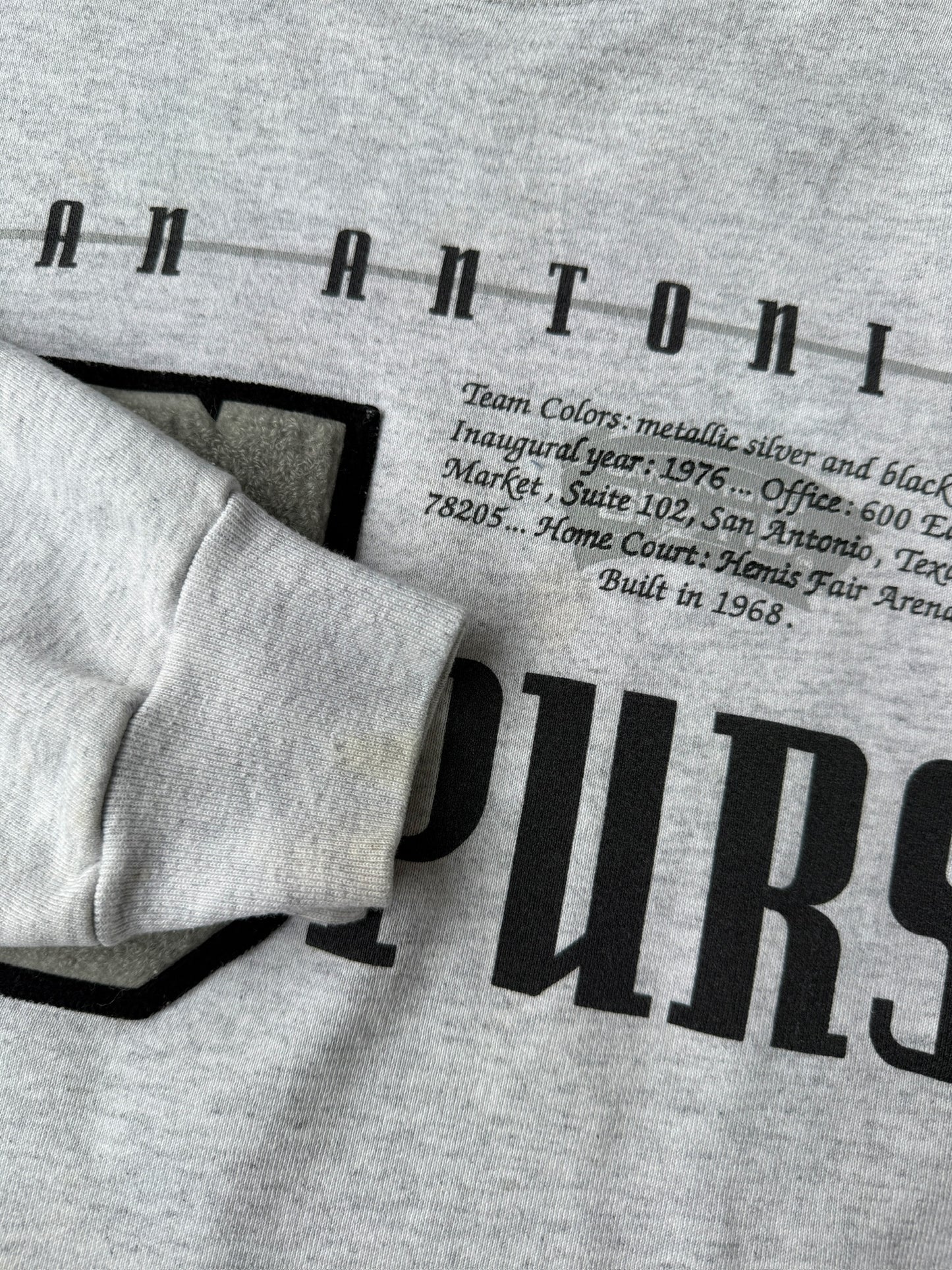 San Antonio Spurs Sweatshirt 90's - XL
