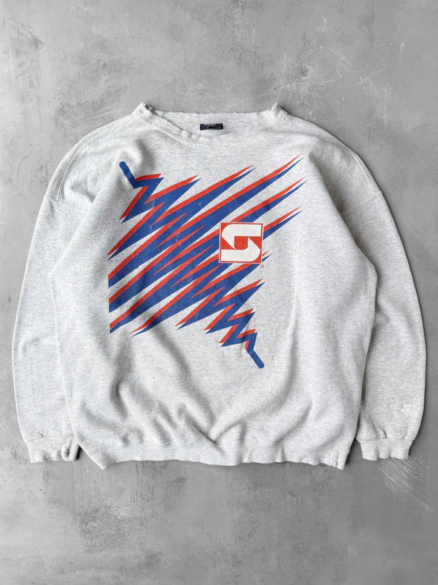 Distressed Syracuse University Sweatshirt 90's - Large