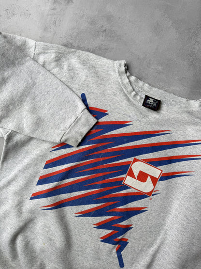 Distressed Syracuse University Sweatshirt 90's - Large