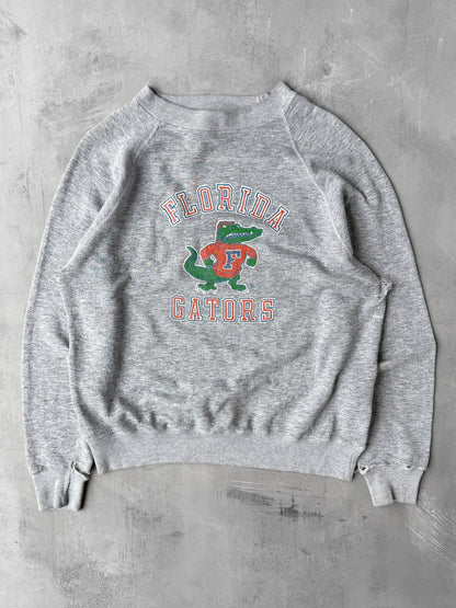 Florida Gators Thrashed Sweatshirt 80's - Medium