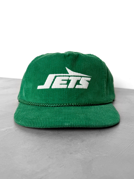 New York Jets Corduroy Hat 80's