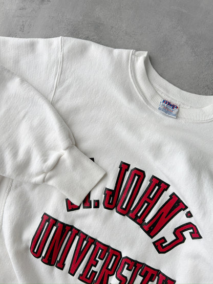 St. John's University Sweatshirt 90's - Medium