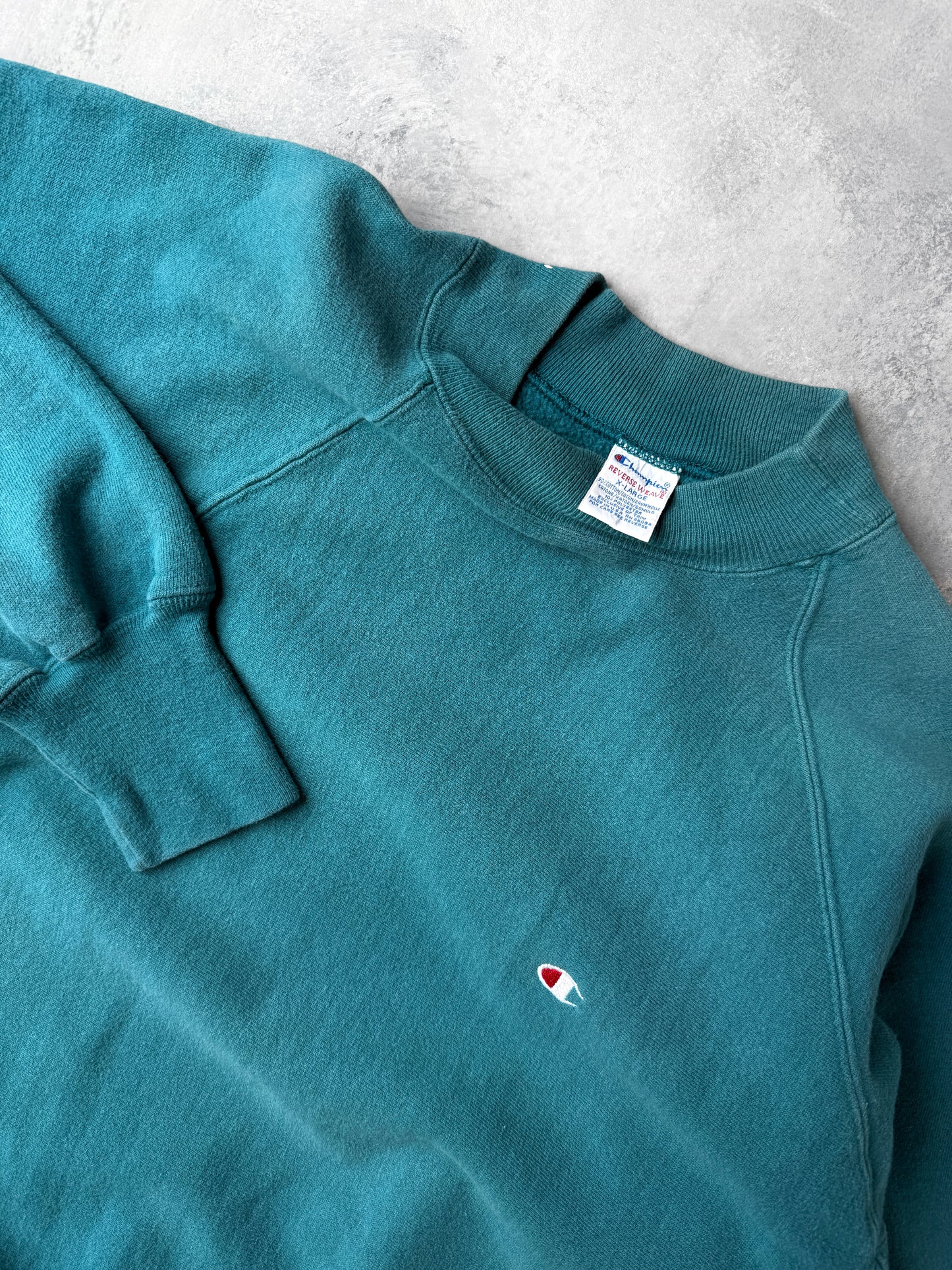Champion Reverse Weave Raglan Sweatshirt 90's - XL