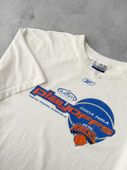 New York Knicks Playoffs T-Shirt '04 - XL