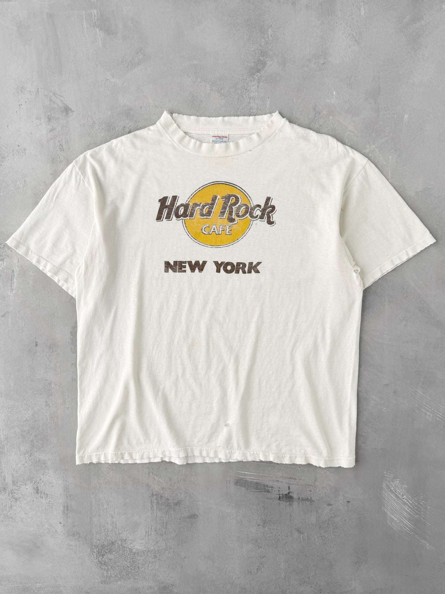 Hard Rock New York T-Shirt 90's - XL