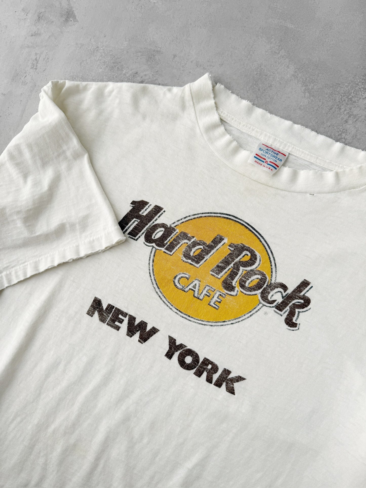 Hard Rock New York T-Shirt 90's - XL