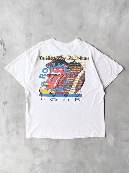 Rolling Stones Bridges to Babylon T-Shirt '97 - XL