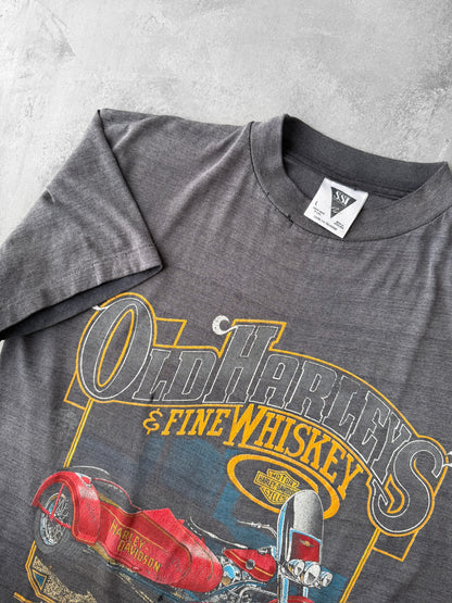 Harley-Davidson "Fine Whiskey" T-Shirt '88 - Large