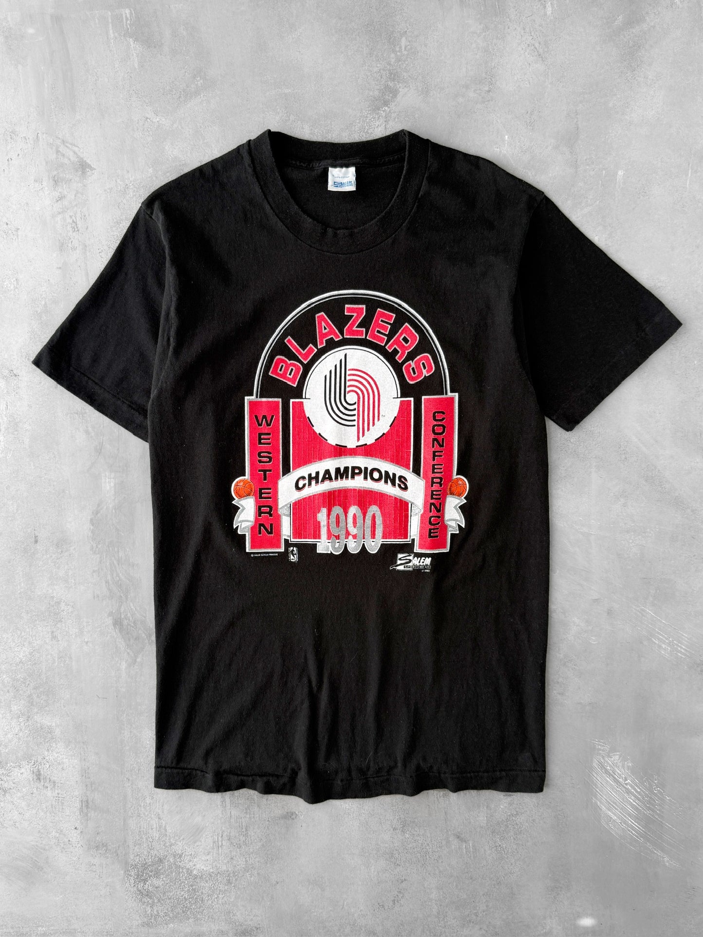 Portland Trailblazers T-Shirt '90 - Medium