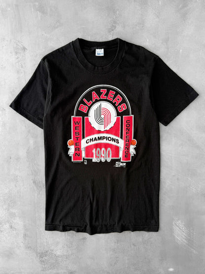 Portland Trailblazers T-Shirt '90 - Medium