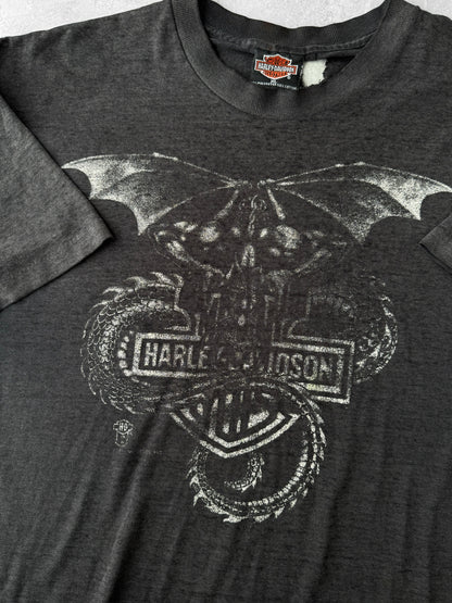 Harley-Davidson Dragon T-Shirt 80's - XL