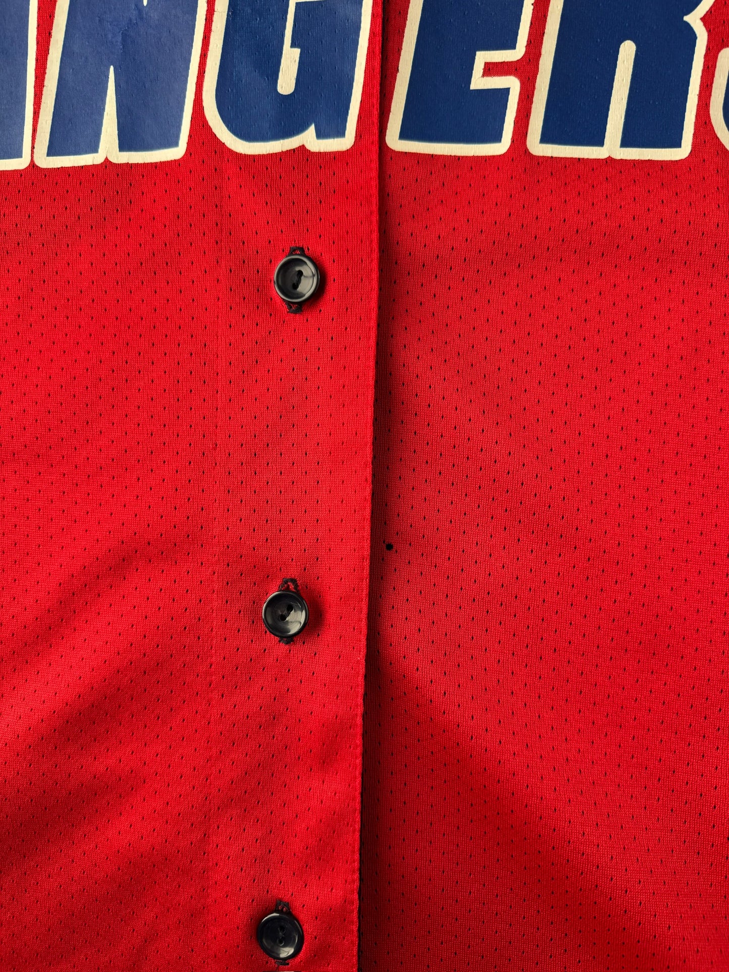 Reversible New York Rangers Jersey Y2K - Large