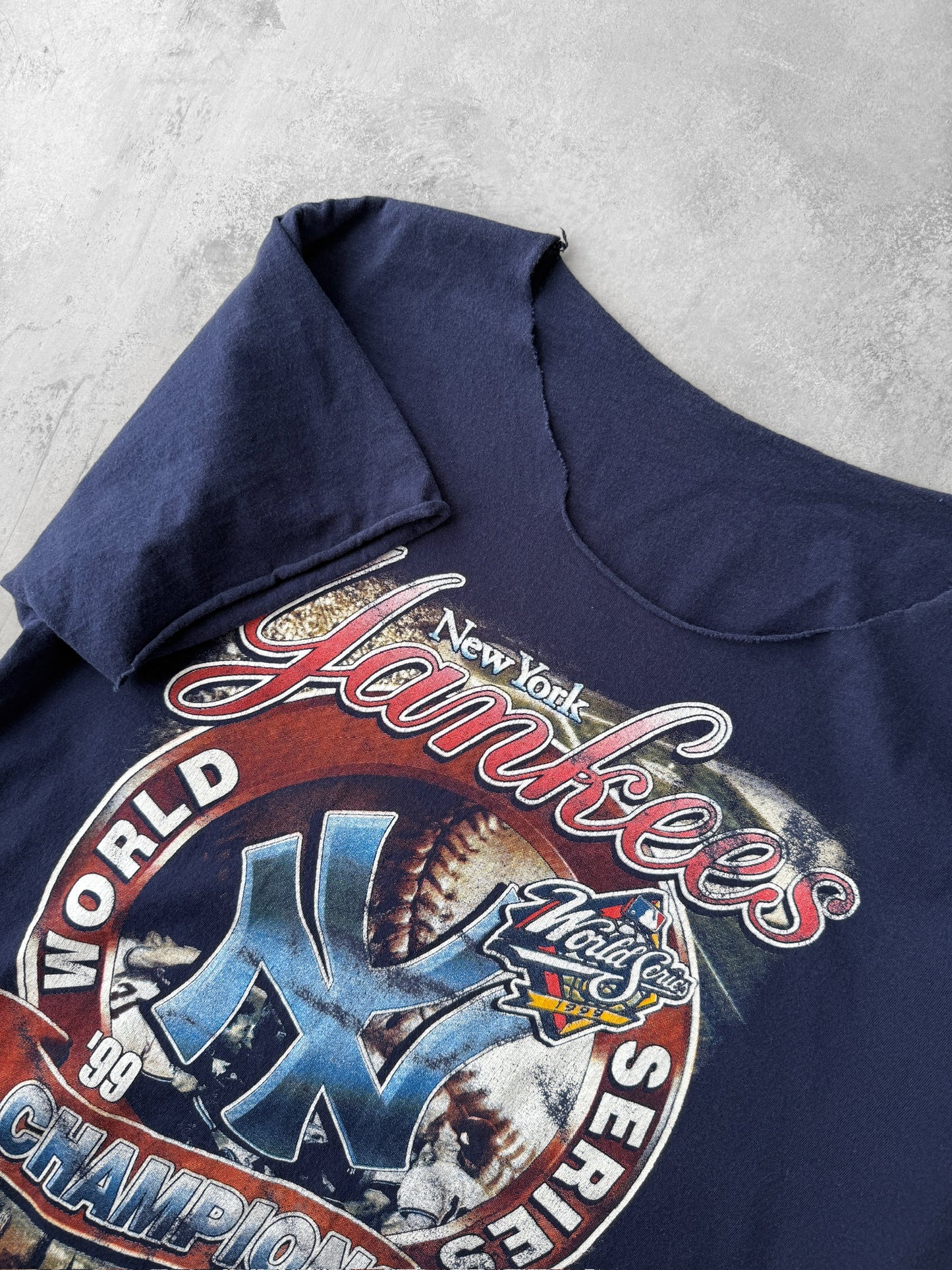 Chopped New York Yankees T-Shirt '99 - Large