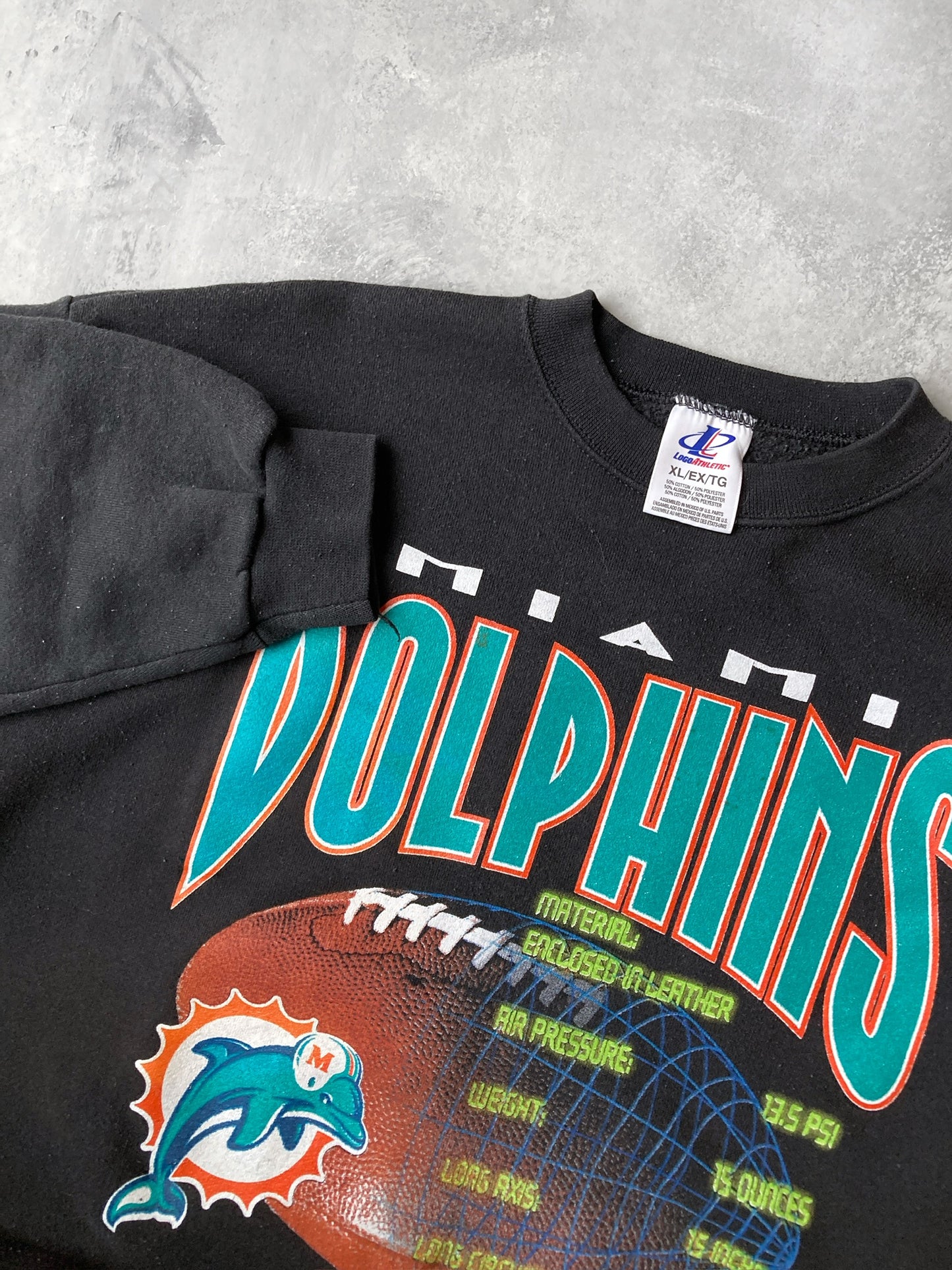 Miami Dolphins Sweatshirt 90's - XL