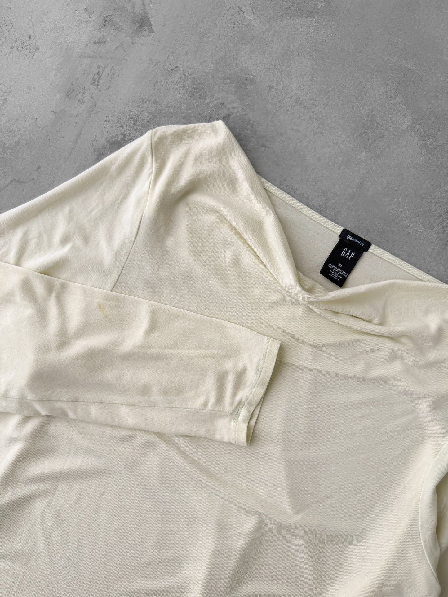 Gap Stretch Long Sleeved Top 00's - XL