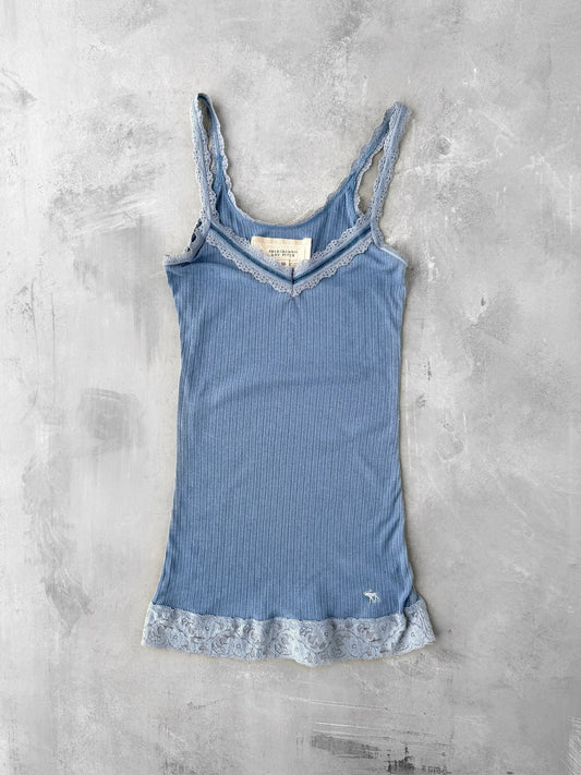 Abercrombie & Fitch Lace Trim Camisole 00's - XS