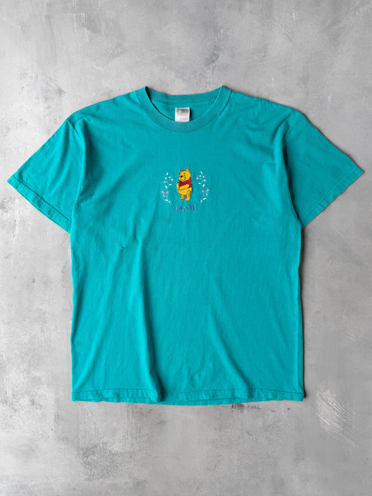Embroidered Pooh T-Shirt Y2K - XL
