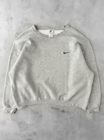 Heather Gray Nike Essential Sweatshirt 90's - XL