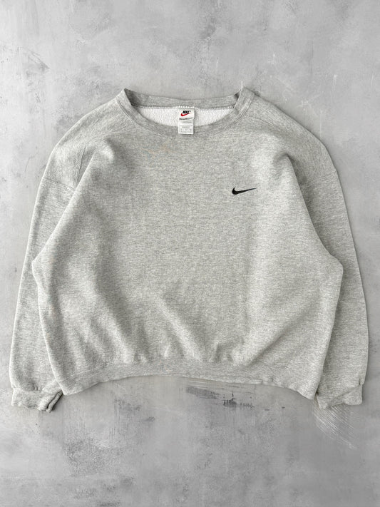 Heather Gray Nike Essential Sweatshirt 90's - XL