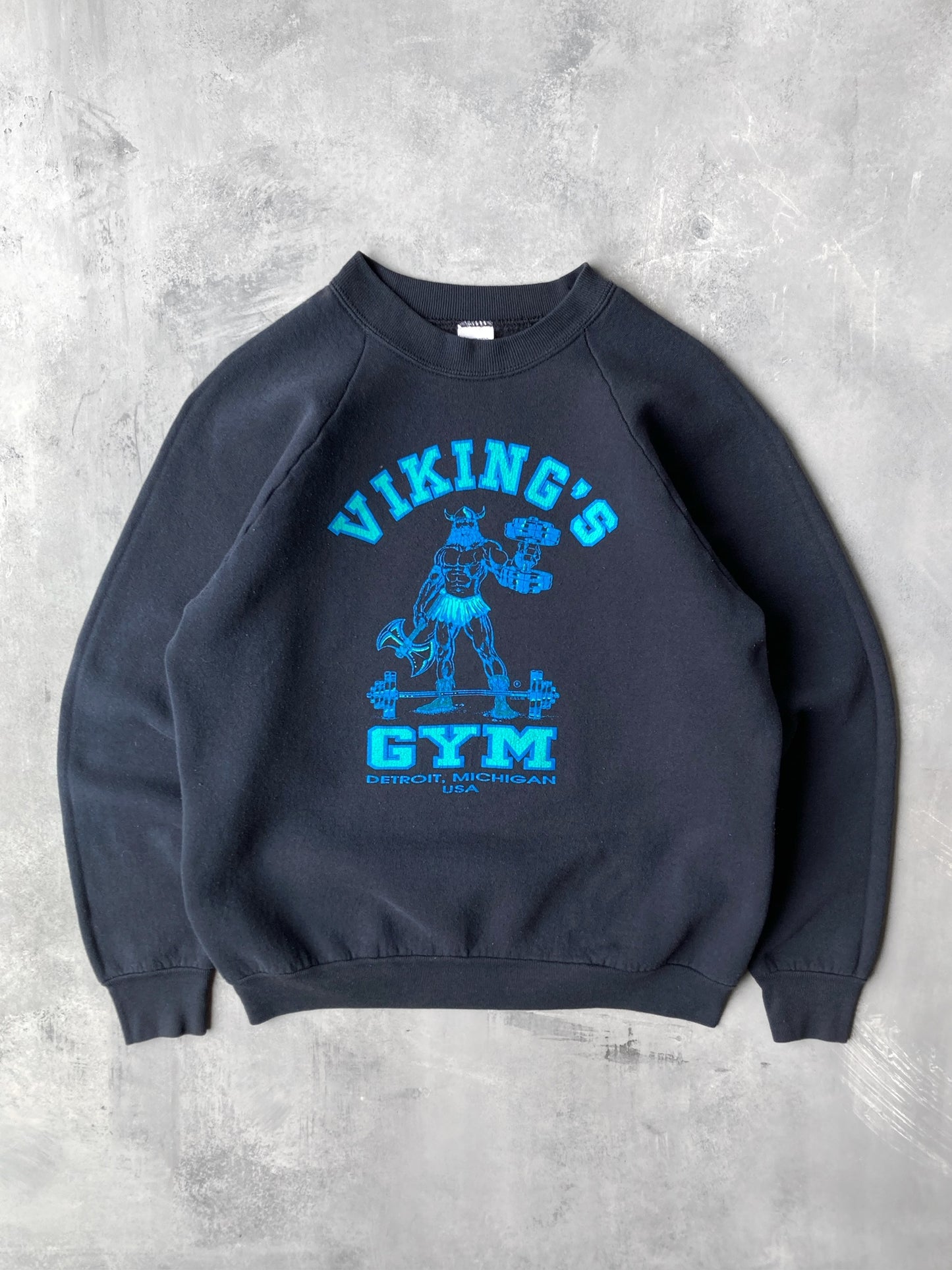 Viking's Gym Sweatshirt 80's - Medium