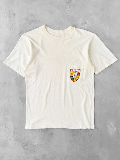 Porsche Pocket T-Shirt 80's - Medium