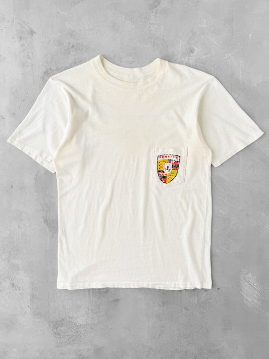 Porsche Pocket T-Shirt 80's - Medium