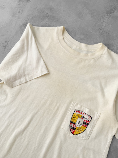 Porsche Pocket T-Shirt 80's - Medium